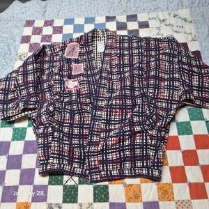 Market Place‎ Dignity Not Charity India Made Open Reversible Coat Small